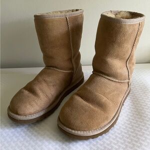 UGG Classic Short Boots with Cream Shearling